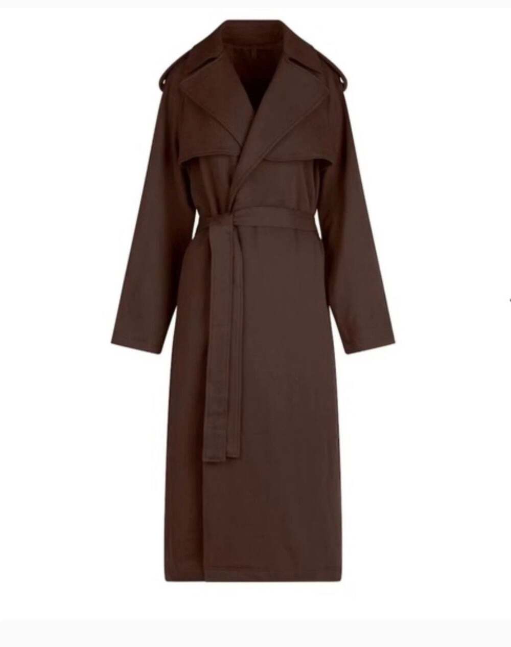 SKIMS Boyfriend Fleece Trench Coat ESPRESSO - SOLD OUT!!